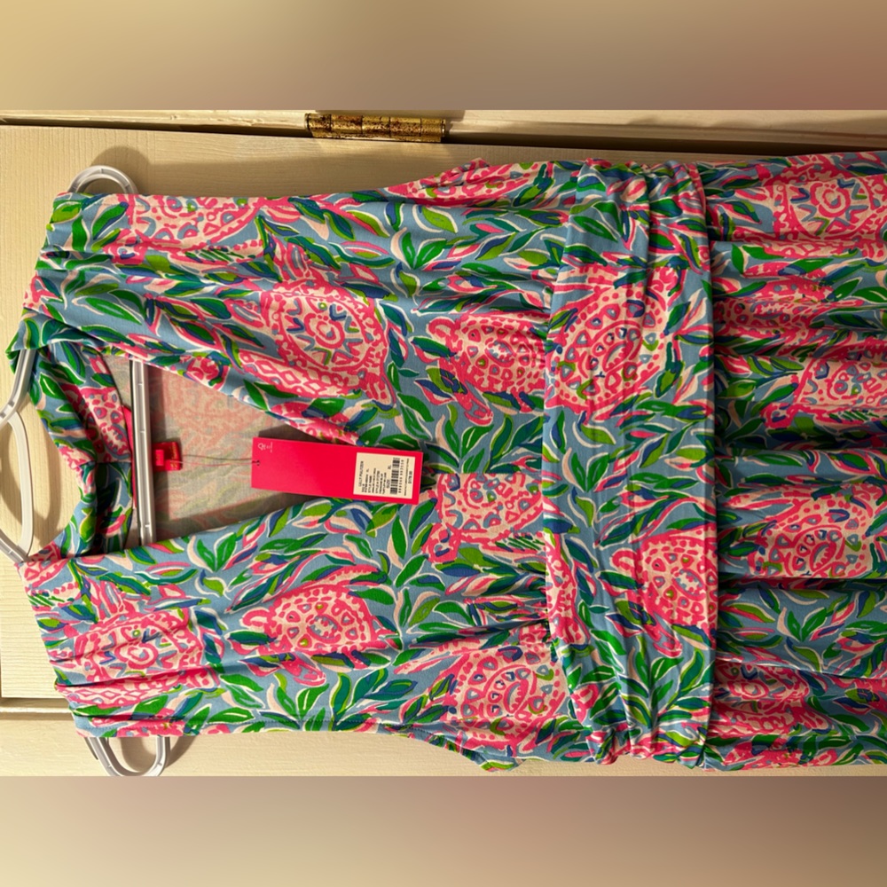 Lilly Pullitzer annalise sea turtle dress XL